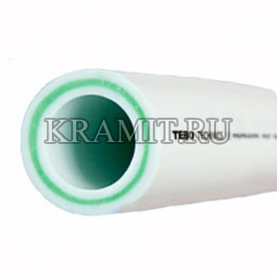 Труба PP-R со стекловолокном SDR7.4(PN16) 40x5,5 (TEBO, Турция)